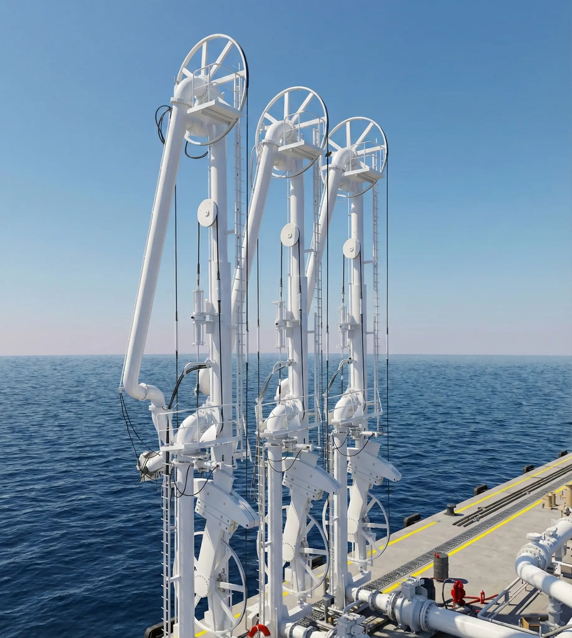 Marine loading arm operations